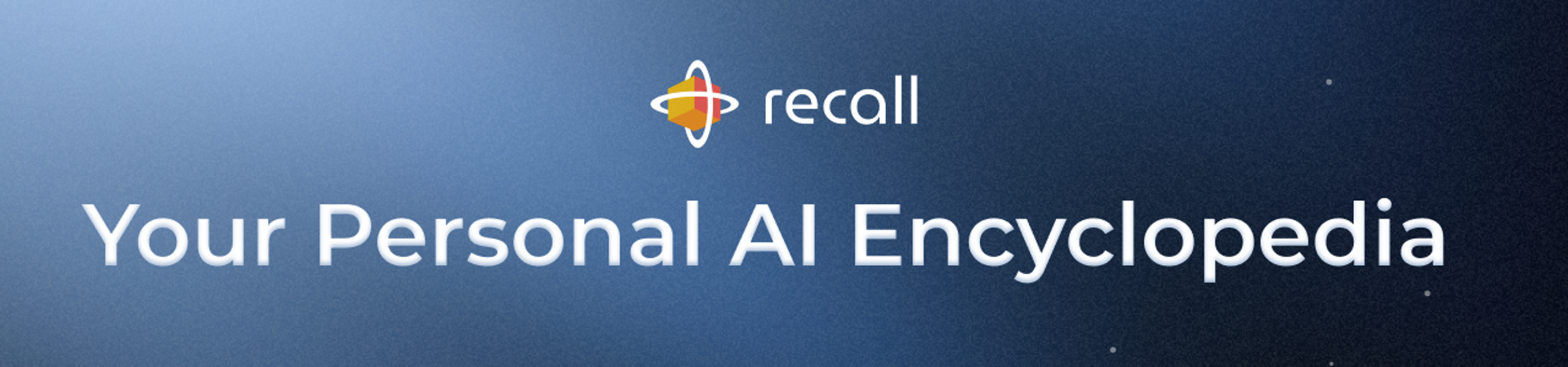 Recall AI header image