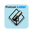 Podcast Later logo